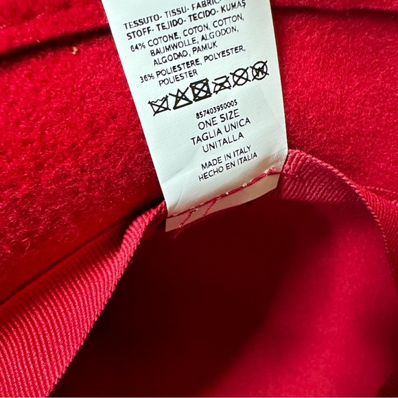 SOLD! on ebay Intrend by MaxMara Accessories Wool Cloche with Ribbon - Picture 9 of 13